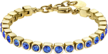 Cory Sg Sapphire Accessories Jewellery Bracelets Chain Bracelets Blå Dyrberg/Kern*Betinget Tilbud