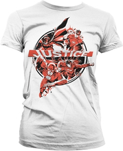 Justice League Heroes Girly Tee, T-Shirt