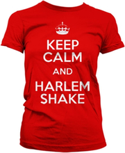 Keep Calm and Harlem Shake Girly Tee, T-Shirt