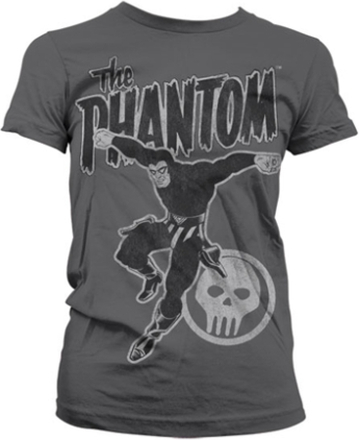 Phantom Jump Distressed Girly T-Shirt, T-Shirt