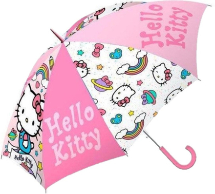 Kinder paraplu roze Hello Kitty 40 cm