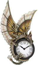Anne Stokes Clockwork Dragon - Drage Veggklokke 25 cm