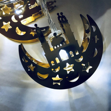 Ramadan eid mubarak dekoration led list ljus Längd 1,65m