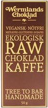 WerChoklad RAW Kaffe 50 gram
