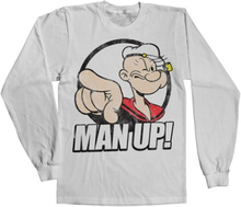 Popeye - Man Up! Long Sleeve Tee, Long Sleeve T-Shirt