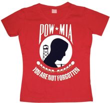 Pow Mia Girly T-shirt, T-Shirt