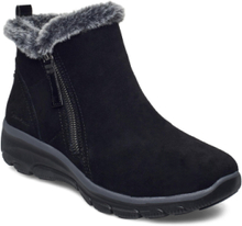 Womens Relaxed Fit Easy Going - Water Repellent Shoes Boots Ankle Boots Ankle Boot - Flat Svart Skechers*Betinget Tilbud