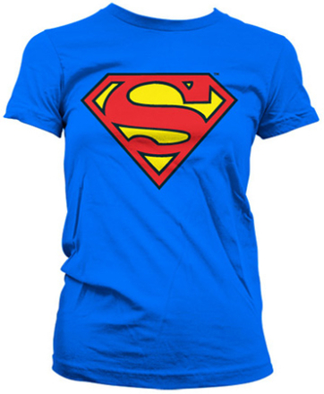 Superman Shield Girly T-Shirt, T-Shirt