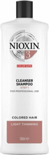 NIOXIN 3 Cleanser Shampoo 1000 ml
