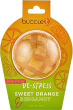 BubbleT Bath Fizzer De-stress Sweet Orange & Bergamot
