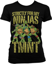 TMNT - Strictly For My Ninjas Girly T-Shirt, T-Shirt