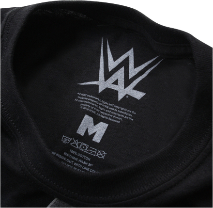 WWE Men's Dwayne Signature T-Shirt - Black - M