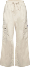 Tjw Daisy Elasticated Cargo Pant Bottoms Trousers Cargo Pants Cream Tommy Jeans