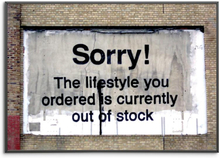 Poster - Sorry! - Banksy (Street-art)