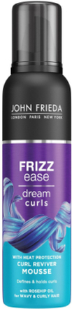Frizz Ease Dream Curls Curl Reviver Mousse 200 Ml Beauty Women Hair Styling Hair Mousse-foam Nude John Frieda