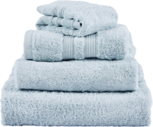 Fontana Towel Organic Home Textiles Bathroom Textiles Towels Blue Mille Notti