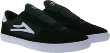 LAKAI Cambridge Kinder Turn-Schuhe mit DELUXE-ELITE Einlegesohle KS321-0252-A00 / BKWTS Schwarz/Weiß