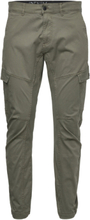 Slim Cargo Pants Trousers Cargo Pants Grønn Tom Tailor*Betinget Tilbud