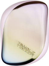 Tangle Teezer Compact Pearlescent Matte Chrome Beauty Women Hair Hair Brushes & Combs Detangling Brush Multi/patterned Tangle Teezer