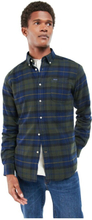 Olive Barbour Barbour Keyloch Tailord Shirt Fritid Shirt