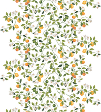 Citrusträdet Vit Tyg Arvidssons Textil