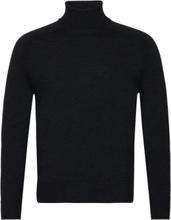 "Gordon-5 Sport Knitwear Turtlenecks Black BOGNER"