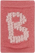 Knitted Letter B, Rose Home Kids Decor Decoration Accessories-details Pink Smallstuff