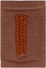Knitted Letter I, Rose Home Kids Decor Decoration Accessories-details Brown Smallstuff