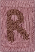 Knitted Letter R, Rose Home Kids Decor Decoration Accessories-details Pink Smallstuff