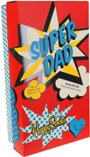 Happy Socks Sukat Super Dad 36-40 3-Pack Lahjarasia