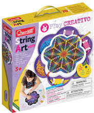 Quercetti String Art Mandala Play Creativo - kreativ tegning med snore