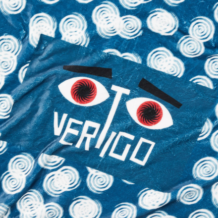 Hitchcock Vertigo Spiral Fleece Blanket - L