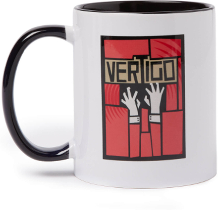 Hitchcock Vertigo Spiral Mug - Black