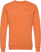 Knowledgecotton Sweat - Gots/Vegan Sweat-shirt Genser Oransje Knowledge Cotton Apparel*Betinget Tilbud