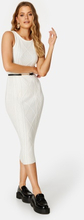 BUBBLEROOM Wera knitted dress Offwhite S