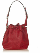 Red Louis Vuitton Epi Petit Noe Bag Pre-Owned