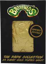 The Rare Collection - Battletoads 24k Gold Plated Ingot - Rare Store Exclusive