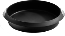 Lékué - Bakeform rund 26 cm svart