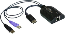 Aten Ka7169 Displayport Usb Virtual Media Kvm Adapter Cable With Smart Card Reader (cpu Module)