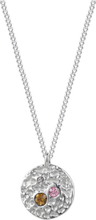 Ridge Crystal Necklace Accessories Jewellery Necklaces Chain Necklaces Silver Bud To Rose