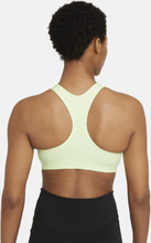 Nike Dri-FIT Swoosh Women's Medium-Support 1-Piece Pad Sports Bra - Yellow