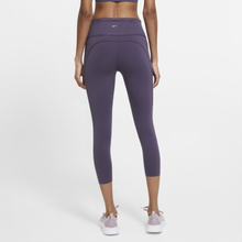 Nike Epic Luxe Women's Mid-Rise Crop Pocket Running Leggings - Purple