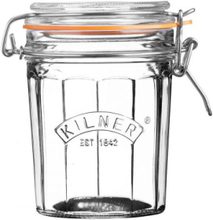 Preserve Jar Clip Top Facetted Home Kitchen Kitchen Storage Kitchen Jars Nude Kilner*Betinget Tilbud