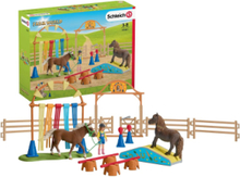 Schleich Pony Agility Training Toys Playsets & Action Figures Play Sets Multi/patterned Schleich