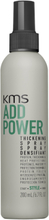 Add Power Thickening Spray Beauty Women Hair Styling Volume Spray Nude KMS Hair