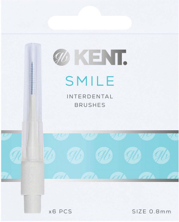 Kent Brushes Kent Oral Care SMILE Interdental Brushes 0,8 mm