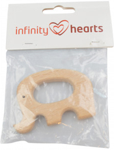 Infinity Hearts Trring Elefant 70 x 47 mm - 1 st.