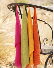 Summer Spices by DROPS Design - Handdukar Stick-opskrift 31x45 cm - 31 x 45 cm