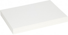 Falskartong, vit, 25,5x36 cm, tjocklek 0,4 mm, 250 g, 100 ark/ 1 frp.