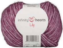 Infinity Hearts Lily Garn 25 Mrk Ljung